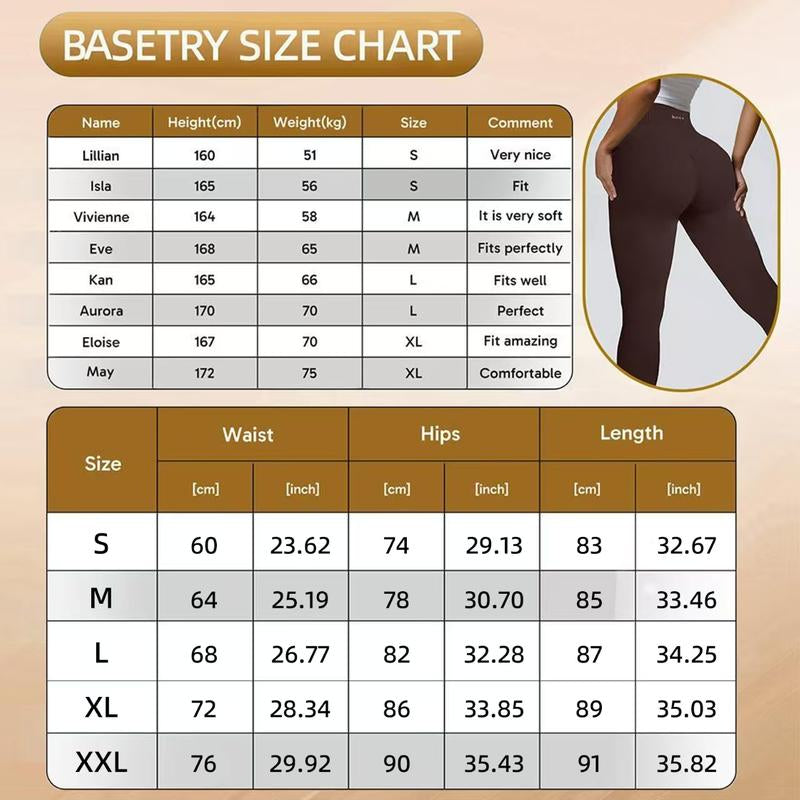 Women'S High Waist Leggings - Full Length Cropped Soft Yoga Pants for Fitness, Daily Outdoor Exercise