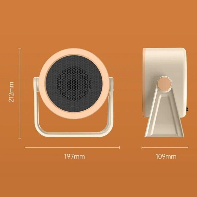 Bougerv 2025 Heater Outdoor & Desktop Portable Heater-- 2025 New Hot Air Blower Mini Radiator Energy Efficient Winter Warmer Warmth Convenience Compact Design Low Energy Consumption