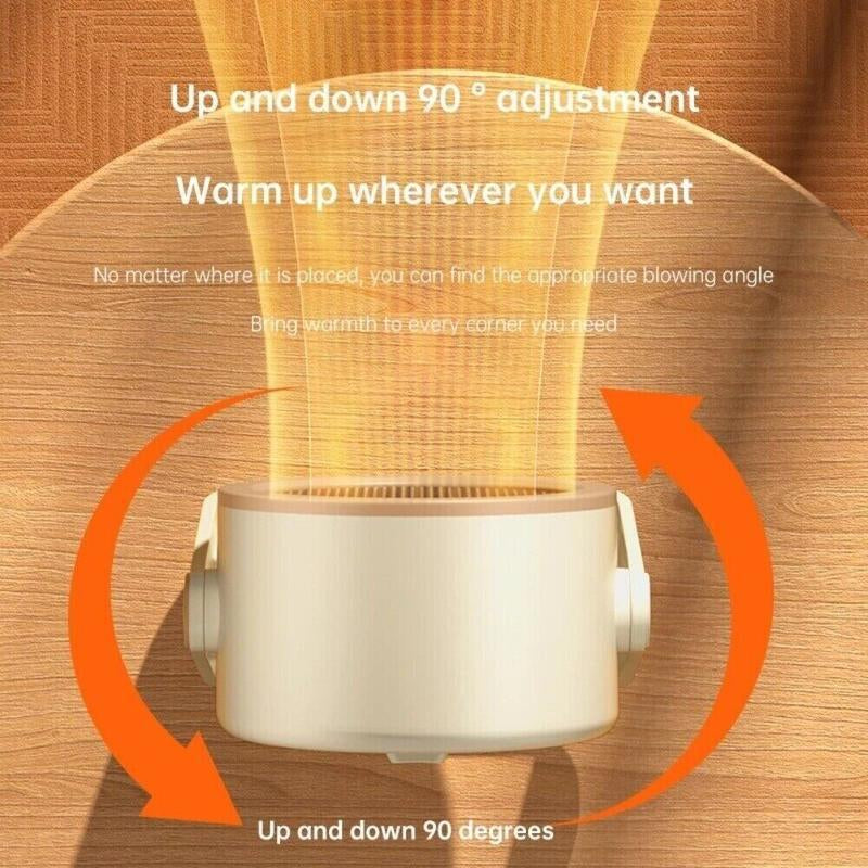 Bougerv 2025 Heater Outdoor & Desktop Portable Heater-- 2025 New Hot Air Blower Mini Radiator Energy Efficient Winter Warmer Warmth Convenience Compact Design Low Energy Consumption